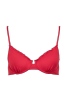 Haut de maillot armaturé Marcia - Rouge framboise