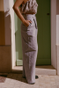 Pantalon Justine - Rayures bleues