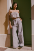 Pantalon Justine - Rayures bleues