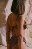 Haut de maillot armaturé Margauxbtn x Nénés - Marron