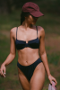 Haut de maillot armaturé Léa - Noir