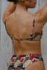 Haut de maillot brassière Manon - Imprimé Graffiti
