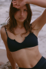 Haut de maillot brassière Manon - Noir