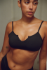 Haut de maillot brassière Manon - Noir