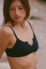 Haut de maillot brassière Manon - Noir