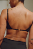 Haut de maillot brassière Manon - Noir