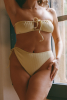 Bas de maillot culotte Rita - Jaune
