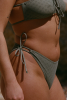 Bas de maillot culotte Rita - Vert kaki