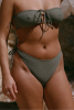 Bas de maillot culotte Rita - Vert kaki