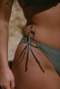 Bas de maillot culotte Rita - Vert kaki