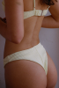 Bas de maillot tanga Agathe - Jaune