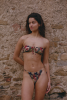 Bas de maillot tanga Pauline - Imprimé Graffiti