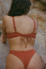 Haut de maillot foulard Iroise - Terracotta