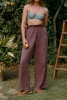 Pantalon Camille - Marron