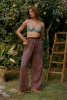 Pantalon Camille - Marron