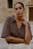 Top Morgane - Marron