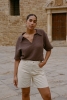 Top Morgane - Marron