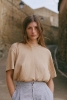 T-shirt Émilie - Noisette