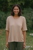 T-shirt Émilie - Noisette