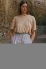 T-shirt Émilie - Noisette