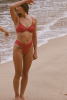 Bas de maillot culotte Cocoa - Rouge framboise