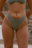 Bas de maillot culotte Cocoa - Vert kaki