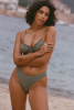 Bas de maillot culotte Cocoa - Vert kaki