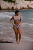 Bas de maillot culotte Grace - Bleu lavande