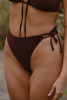 Bas de maillot culotte Rita - Marron