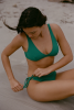 Bas de maillot culotte Rita - Vert