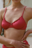 Haut de maillot armaturé Marcia - Rouge framboise