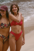 Haut de maillot armaturé Marcia - Rouge framboise