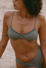 Haut de maillot armaturé Marcia - Vert kaki