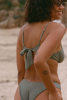 Haut de maillot armaturé Marcia - Vert kaki
