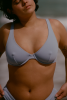 Haut de maillot armaturé Marilou - Bleu lavande