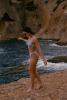 Haut de maillot armaturé Marilou - Bleu lavande