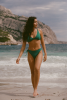Haut de maillot foulard Iroise - Vert