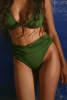 Culotte taille haute Myrto - Vert Emeraude