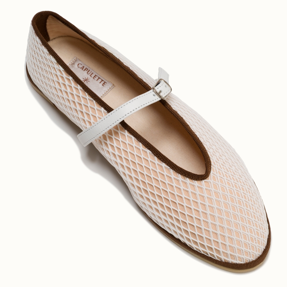 Norma Résille Beige & Marron