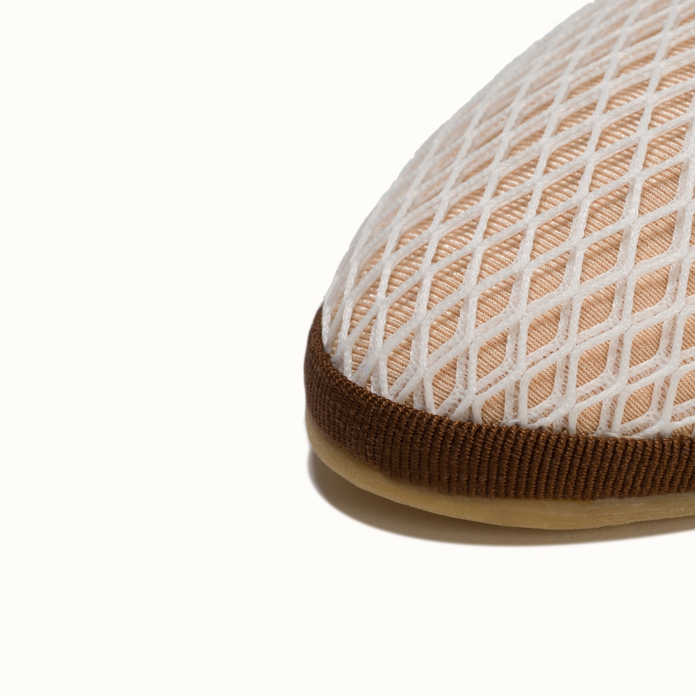 Norma Résille Beige & Marron