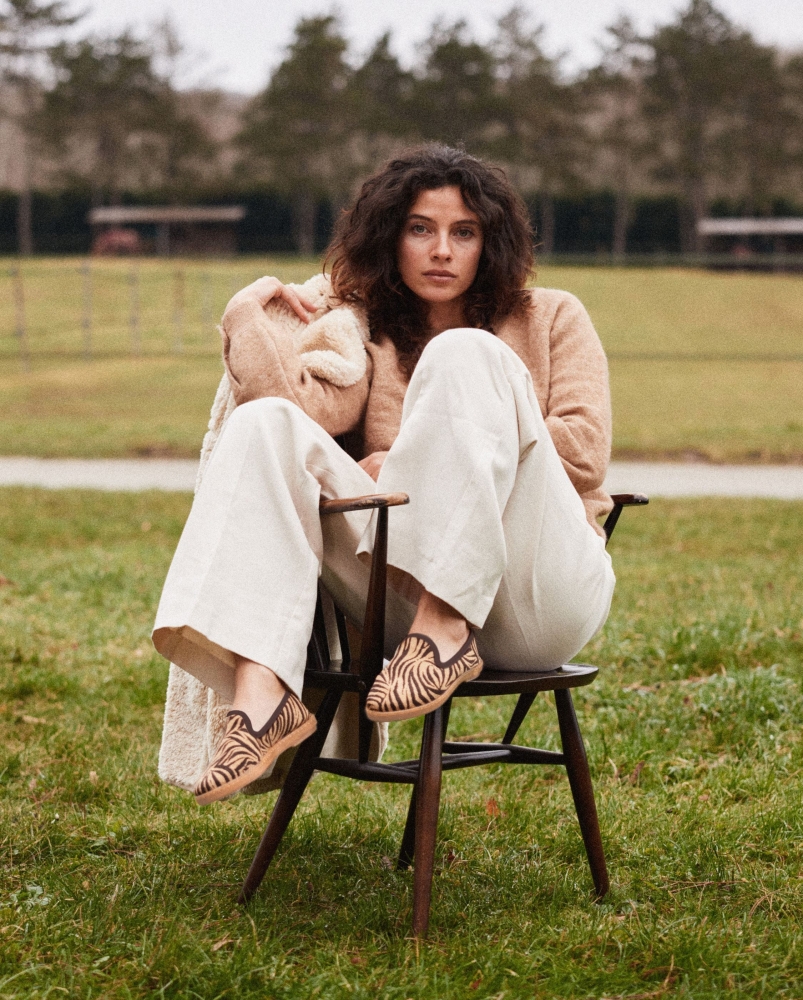 Espadrille femme Cenitz, zèbre