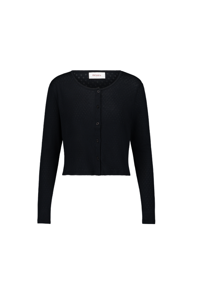 Cardigan Intemporel - Noir