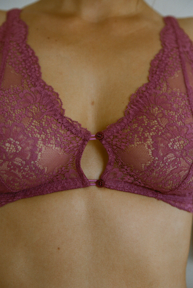 Soutien-gorge Rosalie - Mauve