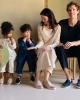Chausson enfant Bruson, laine play marine