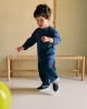 Chausson enfant Bruson, laine play marine