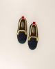 Chausson enfant Bruson, laine play marine