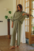Pantalon Mimosa - Vichy vert
