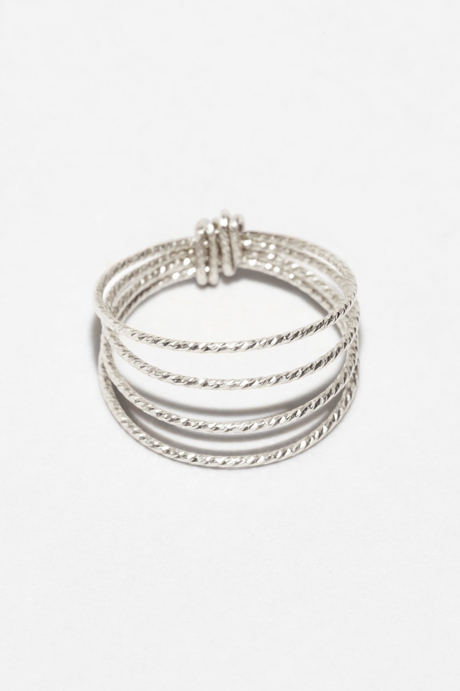 Bague multi-rangs Éclat - Argent