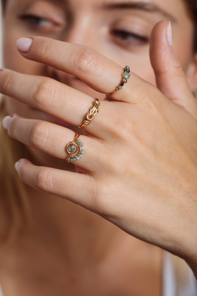 Bague Vénus - Menthe