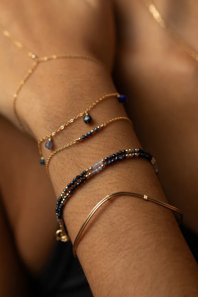 Bracelet Théa - Saphir